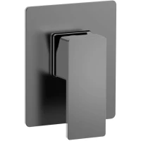 Смеситель для душа AQUAme Savona AQM8807GM встраиваемый, оружейная сталь