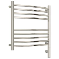 Полотенцесушитель электрический 500x500 МЭМ правый, перемычка выгнутая Сунержа Богема 3.0 00-5803-5050