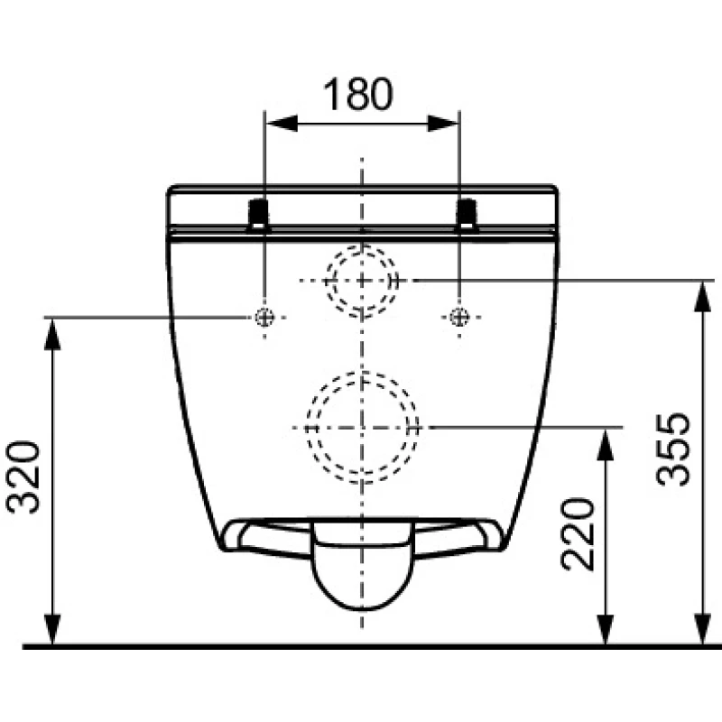 Комплект подвесной унитаз + система инсталляции Tece TECEone K440407.WC2