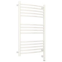 Полотенцесушитель электрический 800x500 белый глянец МЭМ правый, перемычка выгнутая Сунержа Богема 3.0 12-5803-8050