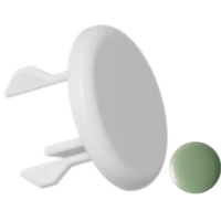 Заглушка для перелива GSG TPCE031 зеленый матовый