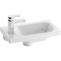 Раковина 40x22 см Ravak Chrome 400 L XJGL1100000