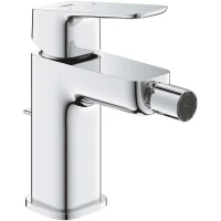 Смеситель для биде Grohe Cubeo 1018100000 с донным клапаном, хром