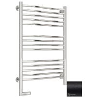 Полотенцесушитель электрический 800x500 темный титан муар МЭМ левый Сунержа Флюид 2.0 15-5220-8050