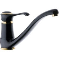 Смеситель для кухни Emmevi Tiffany 6095/NO золотой/черный