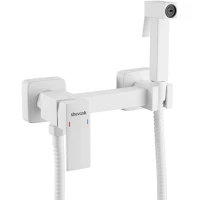 Гигиенический душ Shevanik S137C со смесителем, белый