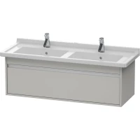 Тумба бетонно-серый матовый 120 см Duravit Ketho KT666600707