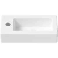 Раковина Lavinia Boho Bathroom Sink 33311017 37x18 см R, рукомойник, белый