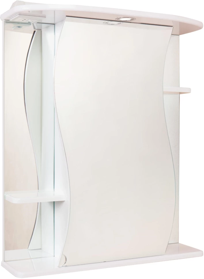 Зеркальный шкаф 60x71,2 см белый глянец R Onika Лилия 206012