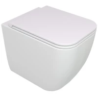 Приставной безободковый унитаз GSG Brio BRWC01000P