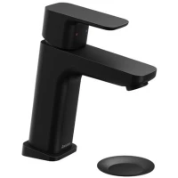 Смеситель для раковины Ravak 10° Free black-TD F 013.20 X070149 с донным клапаном, черный матовый
