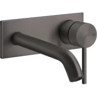 Смеситель для раковины Gessi Gessi316 54288#707 встраиваемый, без донного клапана, черный хром матовый