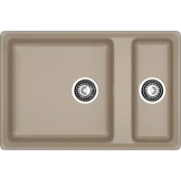 Кухонная мойка GranFest Level 760K 76x50 см, песочный