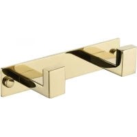 Планка с крючками Grocenberg AC0012GO для ванны, золотой