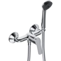 Смеситель для душа Voda Reef RE80 с душевым гарнитуром, хром
