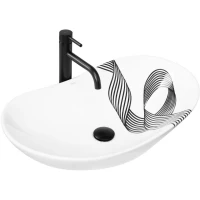 Раковина 62,5x36 см Rea Royal REA-U8887