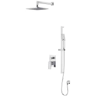 Душевой комплект 250 мм Omnires Fresh SYSFR11CR