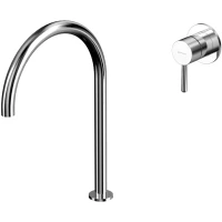 Смеситель для раковины Whitecross Y Y1219CR встраиваемый, без донного клапана, хром