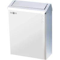 Контейнер для мусора Nofer 14078.W 23л, настенный, белый