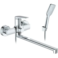Смеситель для ванны Esko Istanbul IT31 универсальный, с душевым гарнитуром, хром