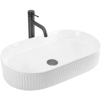 Раковина-чаша Rea Vanda REA-U6526 61x34 см, накладная, белый