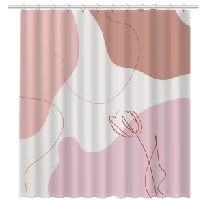 Изображение товара штора для ванной комнаты fixsen design cream fx-2514