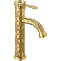 Смеситель для раковины Lemark Jasmine LM6609B без донного клапана, бронза