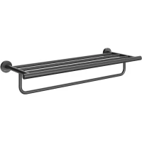 Полка для полотенец Kerama Marazzi Изола IS.06.KM.BLK.M 60 см, черный матовый