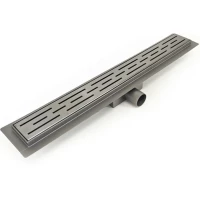 Душевой трап (лоток) Esbano M-RAIN-70GM	ESTRMETRAIN70GM 70 см, с решеткой, перфорированный, оружейная сталь