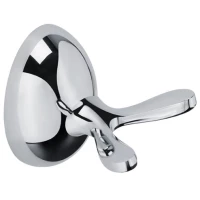 Крючок Grampus Briz GR-3005 двойной, для ванны, хром