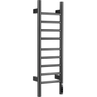 Полотенцесушитель электрический Wonzon & Woghand Bonn WW-AL4092-GM 800x250, МЭМ правый, темный графит матовый