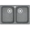 Кухонная мойка Zett Lab Модель 260 темно-серый матовый T260Q008 - 1