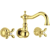 Смеситель для раковины Migliore Princeton Plus ML.PRP-8070.DO встраиваемый, золотой