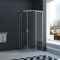 Душевой уголок 100x100 см Veconi Rovigo RV01-100PL-01-19C1 прозрачное