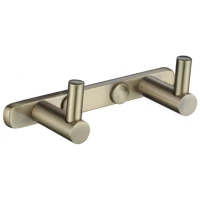 Планка с крючками Kaiser H0022 для ванны, бронза