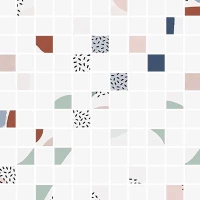 Вставка TY2O451 Trendy мозаика арт многоцветный 30x30