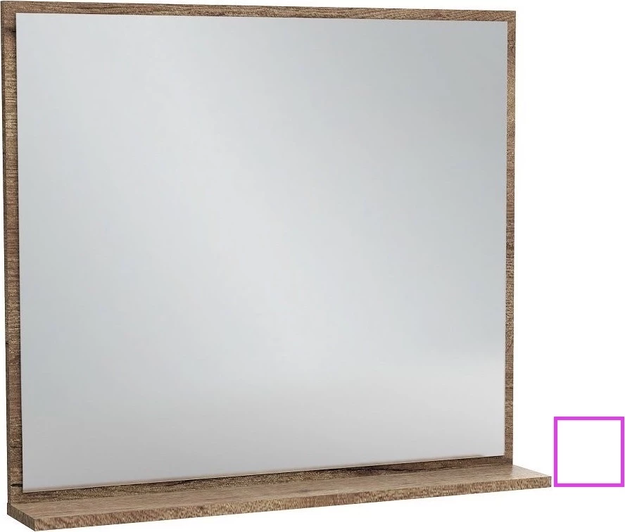 Зеркало 78,2x69,6 см белый Jacob Delafon Vivienne EB1597-N18 палетка теней vivienne sabo metamourphoses тон naturelle 01