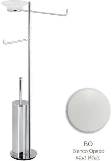 Комплект для туалета Stil Haus Hashi 971(24) напольный, белый матовый