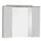 Зеркальный шкаф 90x74,6 см светлый дуб/белый Aquanet Тиана 00172807 - 1