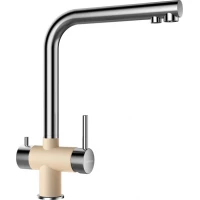 Смеситель для кухни с подключением к фильтру Schock Vitus нержавеющая сталь/аворио 710602