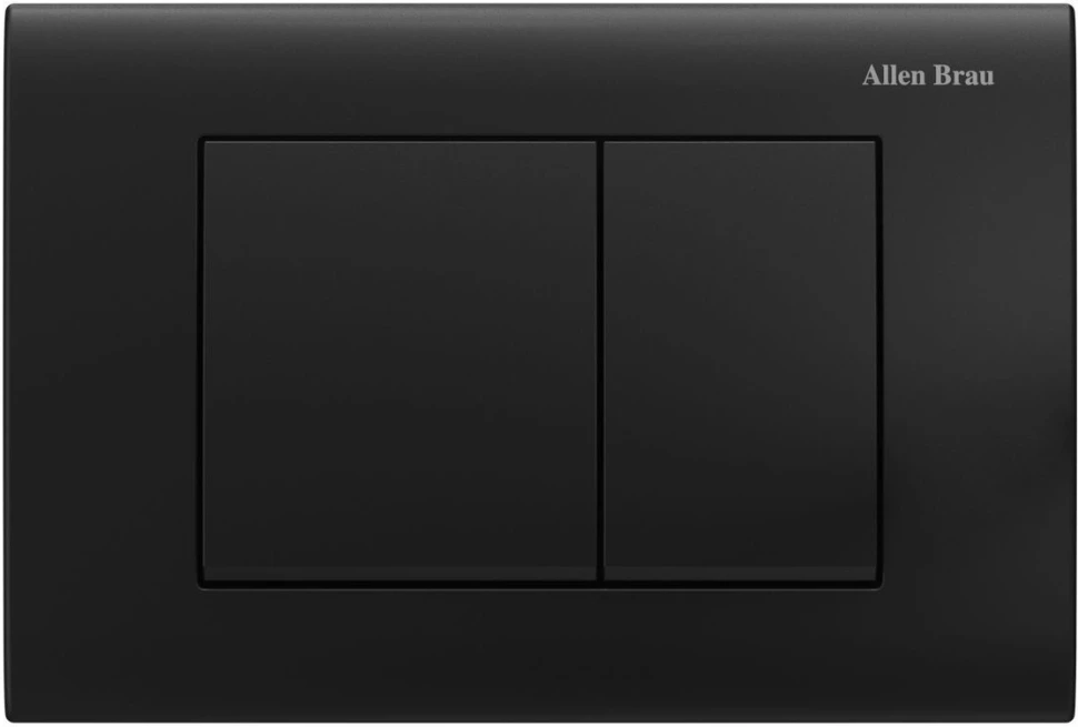 Кнопка смыва Allen Brau Liberty 9.20002.31 для инсталляции, черный матовый кнопка смыва allen brau priority матовый 9 20001 31