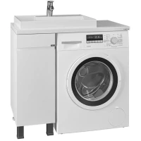 Тумба белый глянец 29 см Санта Марс 700290 (Нарушена упаковка)