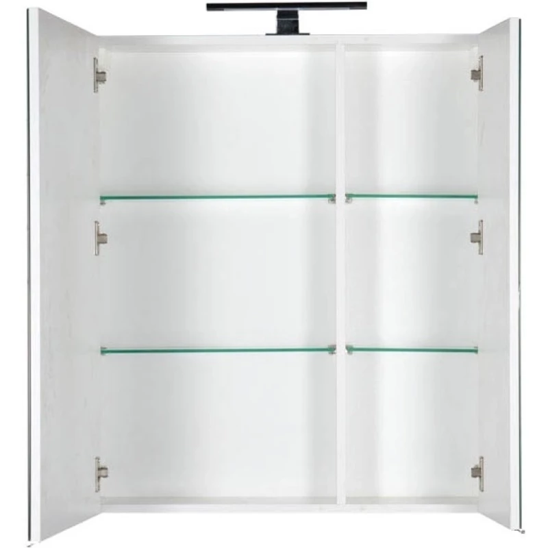 Зеркальный шкаф 75x85,1 см белый Aquanet Тулон 00183392