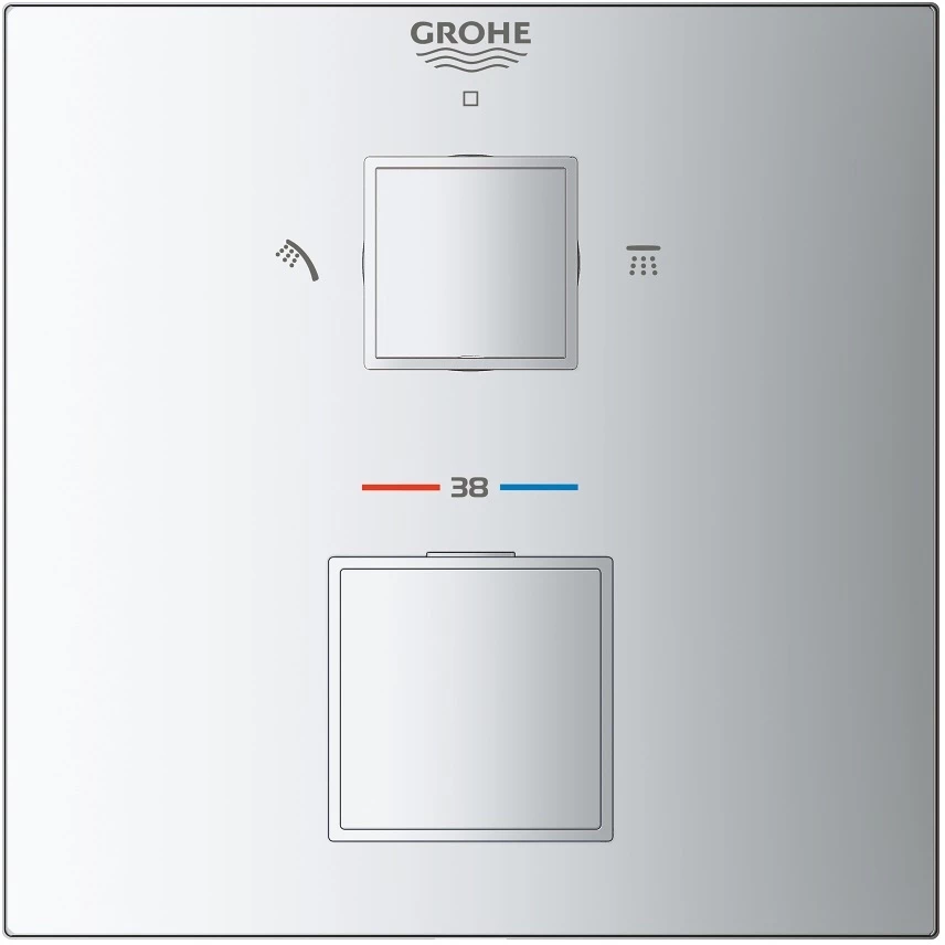 Термостат для ванны Grohe Grohtherm Cube 24154000 - фото 2