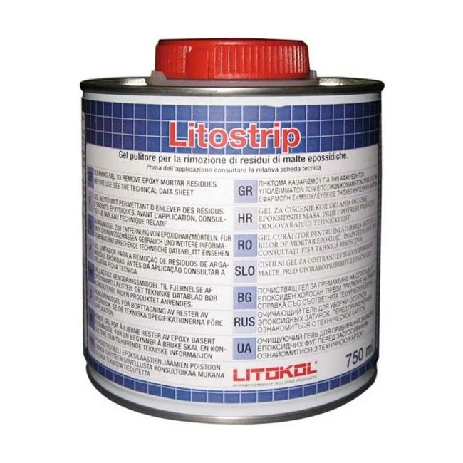 Очищающий гель Litokol LITOSTRIP метал.банка 0,75 л.