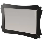 Изображение товара зеркало 124,6x84,2 см черный матовый caprigo bourget 11032-b042