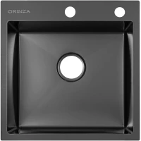 Кухонная мойка ORINZA ORS.500.505.BLACK 50x50,5 см, черный