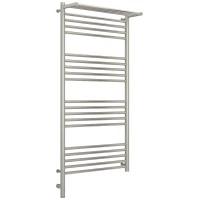 Полотенцесушитель электрический 1200x600 сатин МЭМ левый Сунержа Богема с полкой 3.0 071-5806-1260