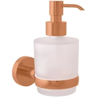 Дозатор для жидкого мыла Rav Slezak Colorado COA0303ZRK настенный, розовое золото матовый