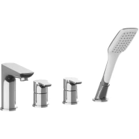 Смеситель на борт ванны Excellent Oxalia AREX.9033CR